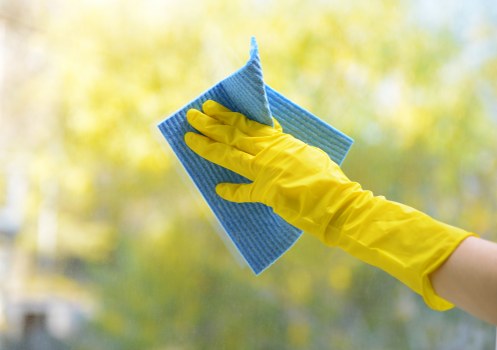 Removing grease and burnt residue from an oven in Westminster