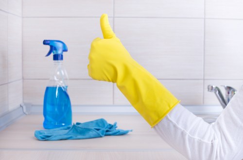 Deep cleaning service in Westminster for a bright and tidy workspace