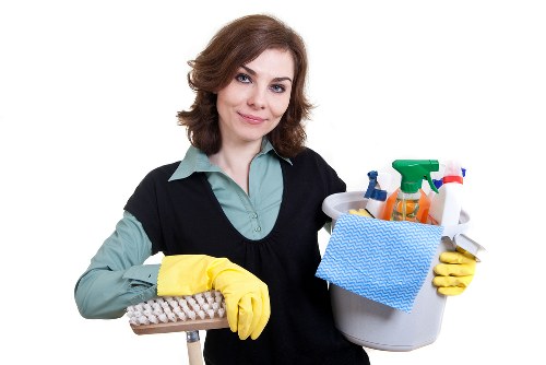 Deep cleaning service in a Westminster property